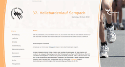 Desktop Screenshot of hellebardenlauf.ch